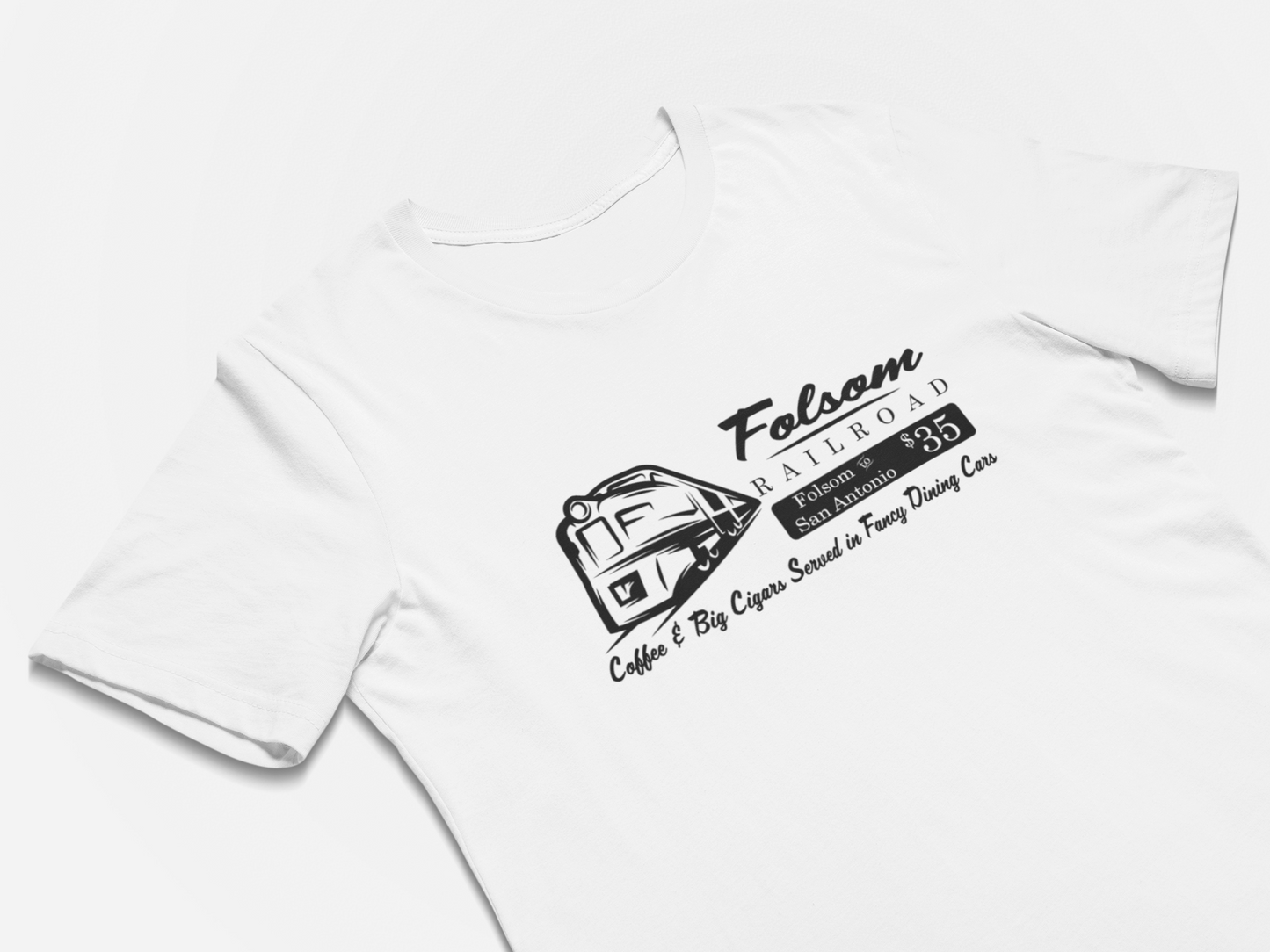 Johnny Cash Folsom Railroad Shirt