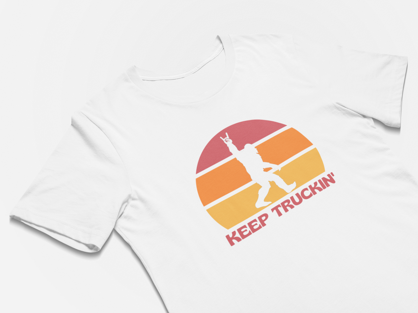 Keep Trucking Sasquatch T-Shirts