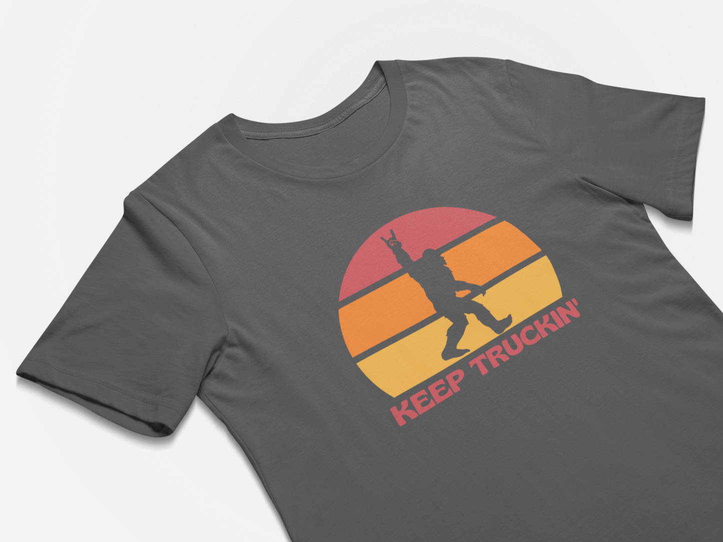 Keep Trucking Sasquatch T-Shirts