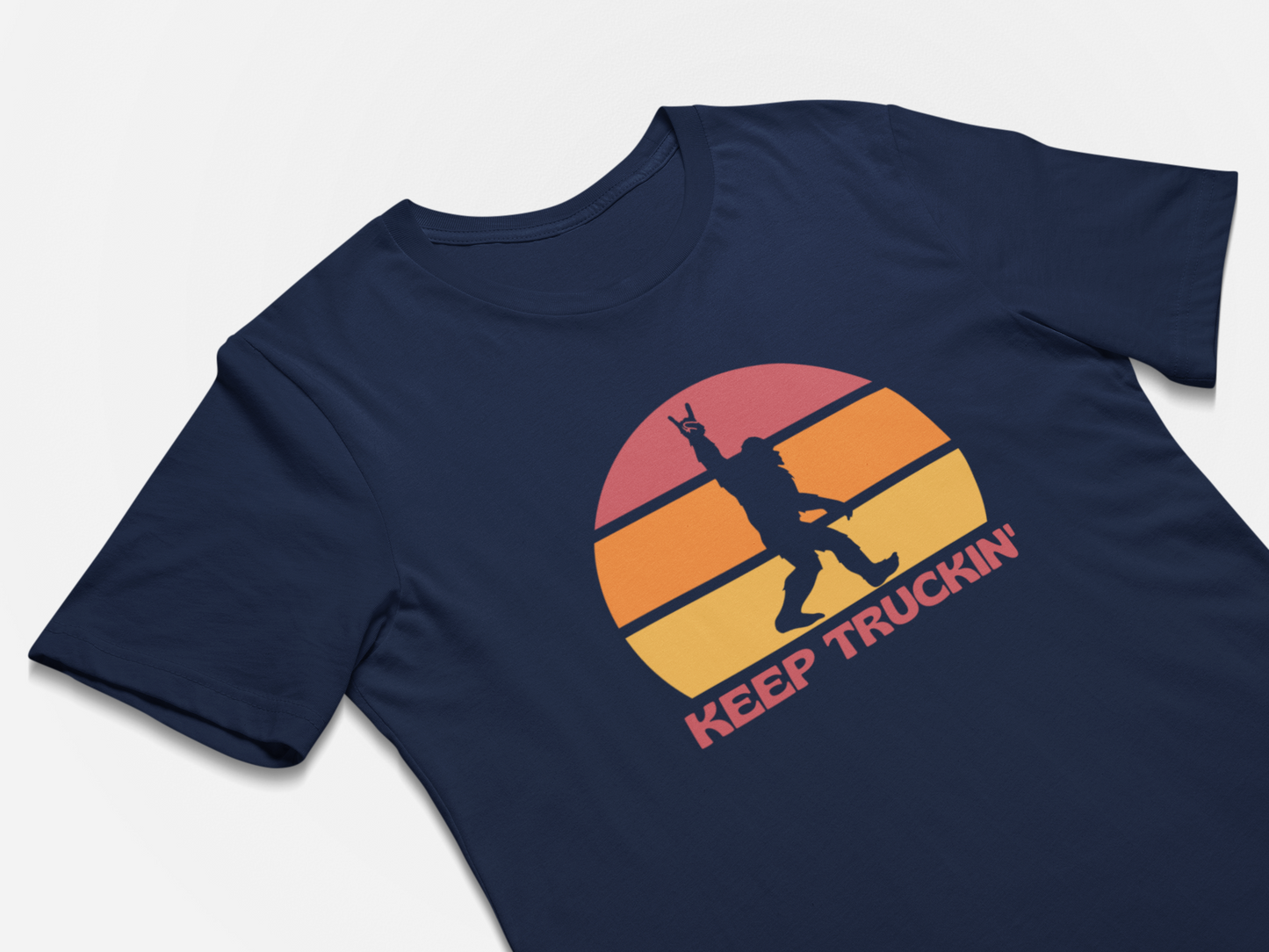 Keep Trucking Sasquatch T-Shirts