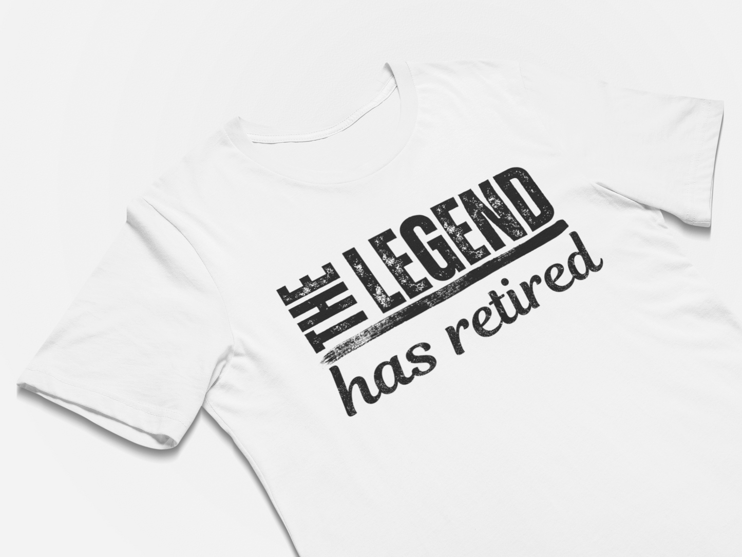 Retirement Gift T-Shirts, Retirement Gift for Dad, Gifts for Him, The Legend Has Retired T Shirt, Funny Retirement Gifts for Men and Women,