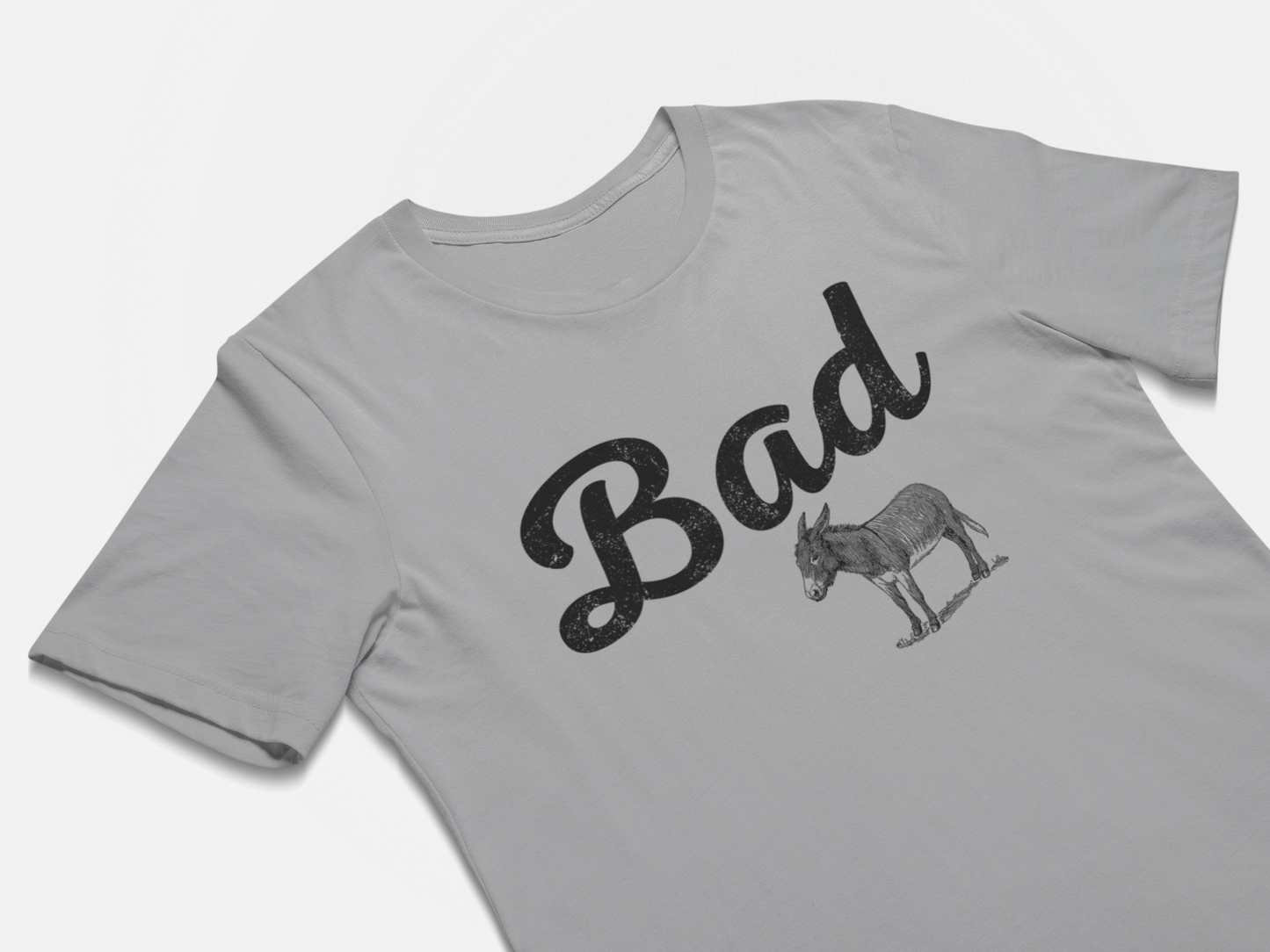Funny T-Shirt Bad Ass Donkey Shirt Unique Tshirts
