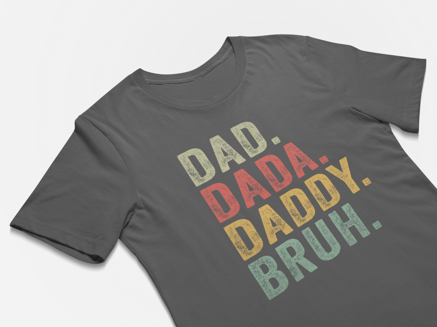 Dad Dada Daddy Bruh Funny Tshirt Gifts for Fathers Day