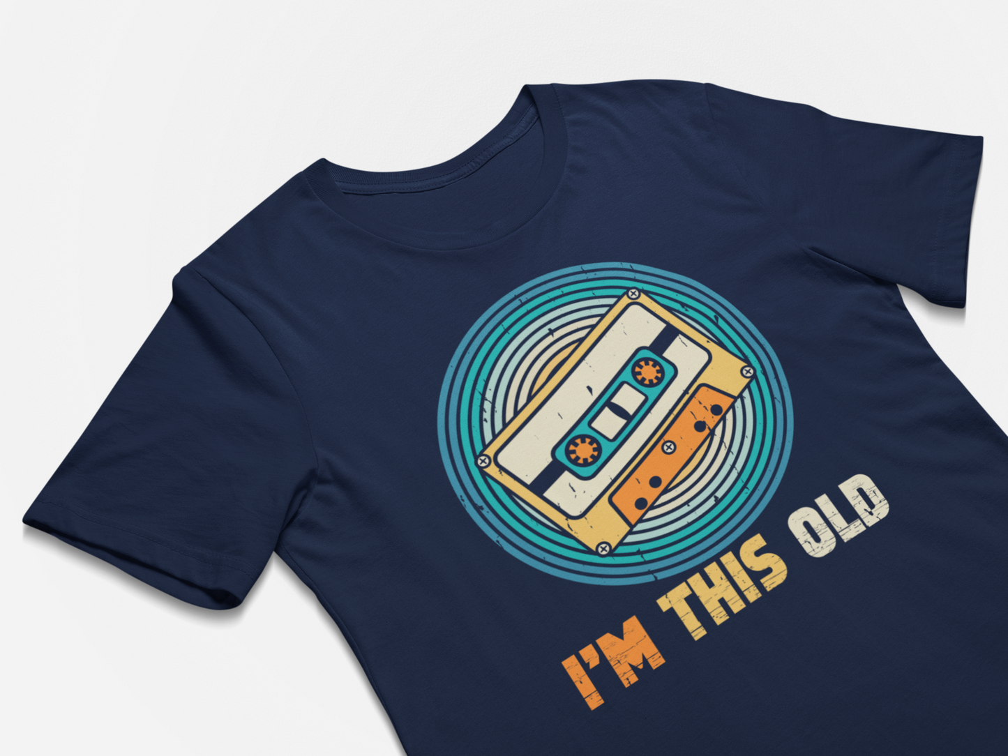 I'm This Old - 80's Mixed Tape Funny Retro Shirt