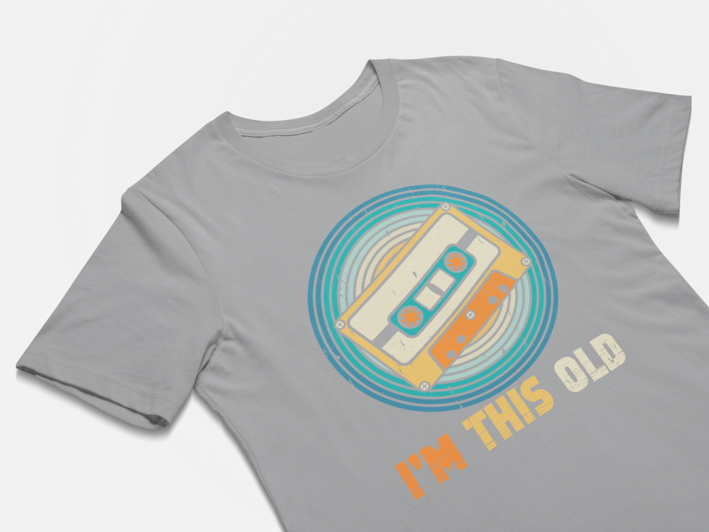 I'm This Old - 80's Mixed Tape Funny Retro Shirt