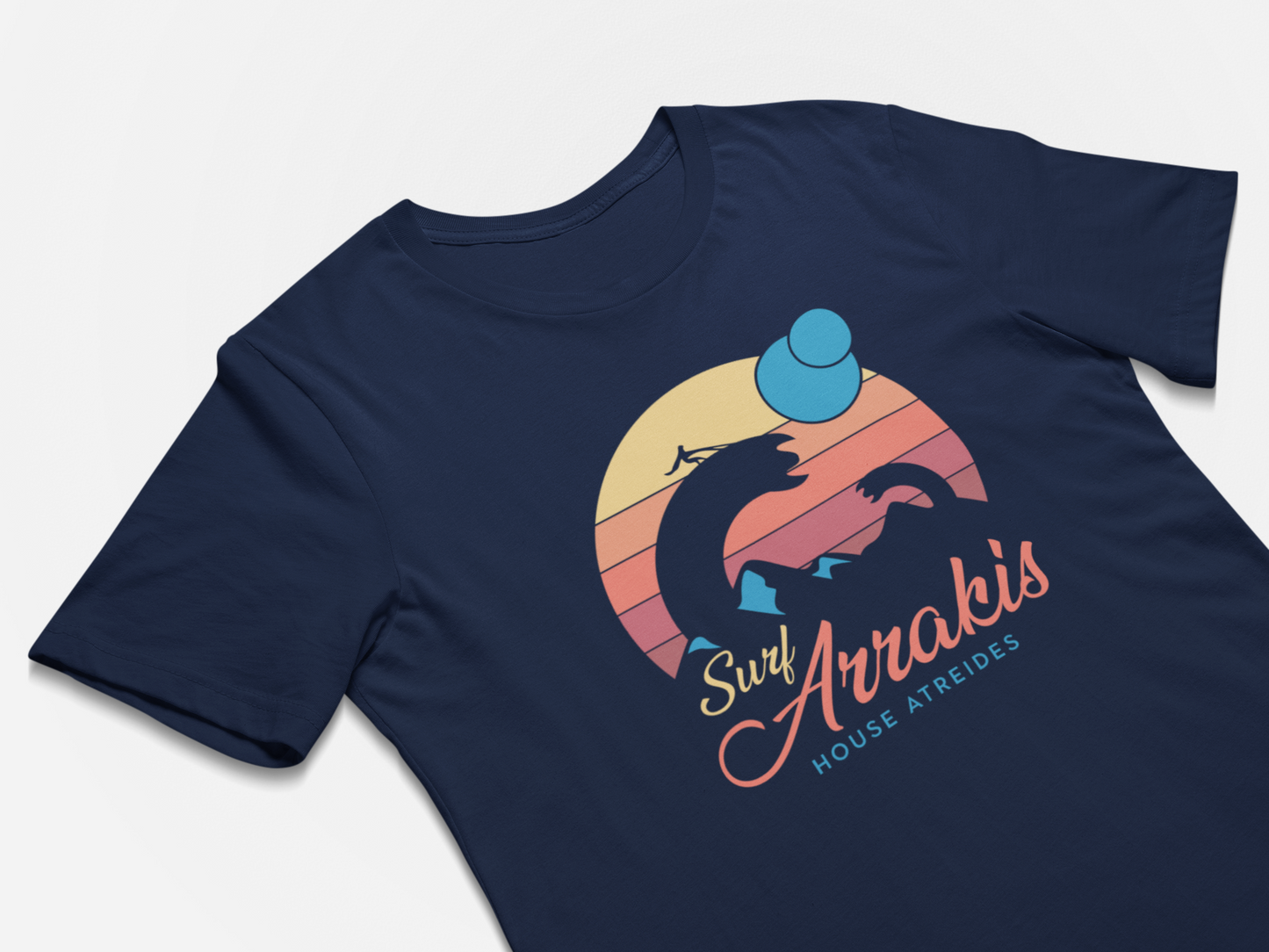 Dune Movie T-Shirts Surf Arrakis House Atreides