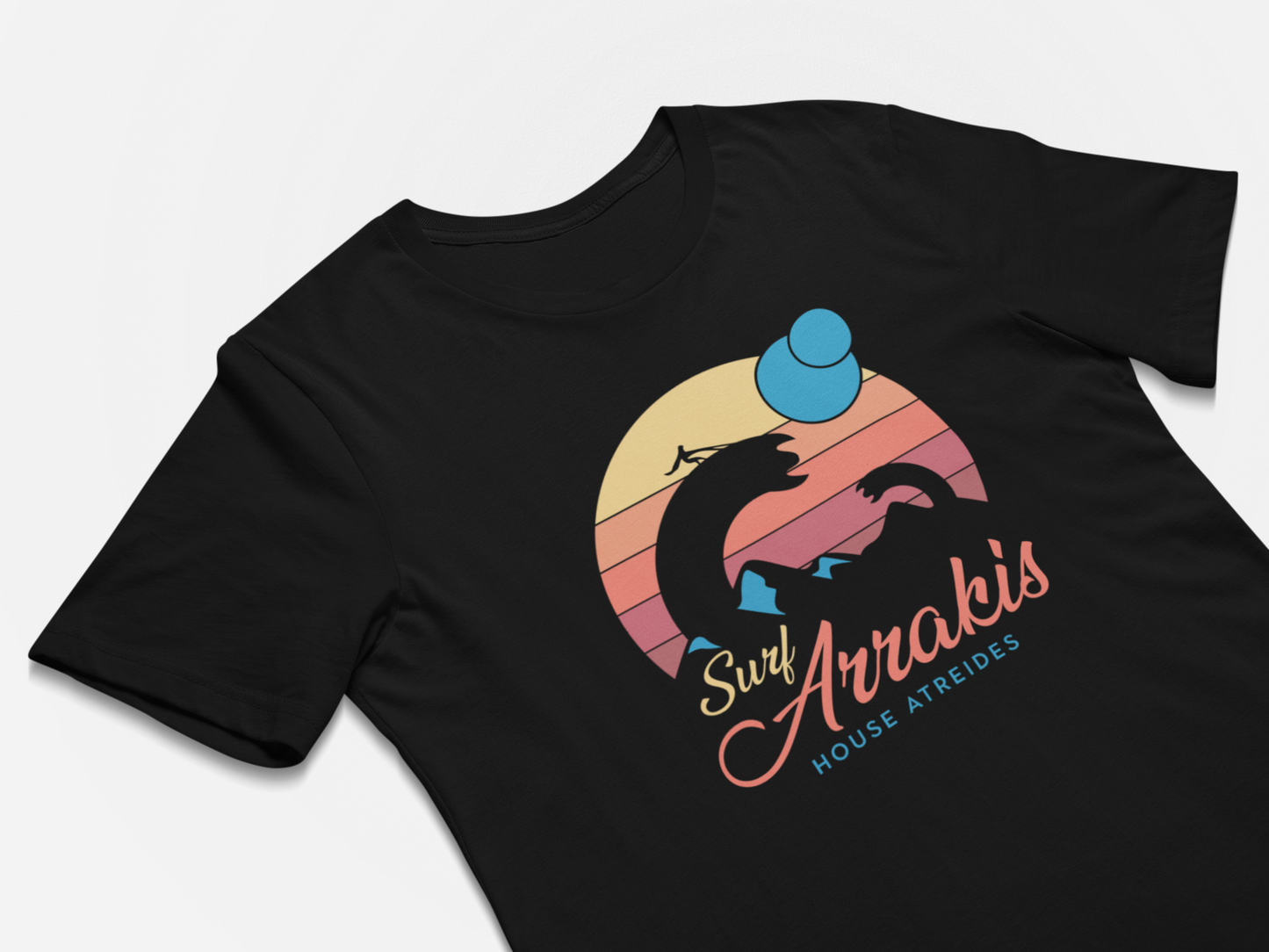 Dune Movie T-Shirts Surf Arrakis House Atreides
