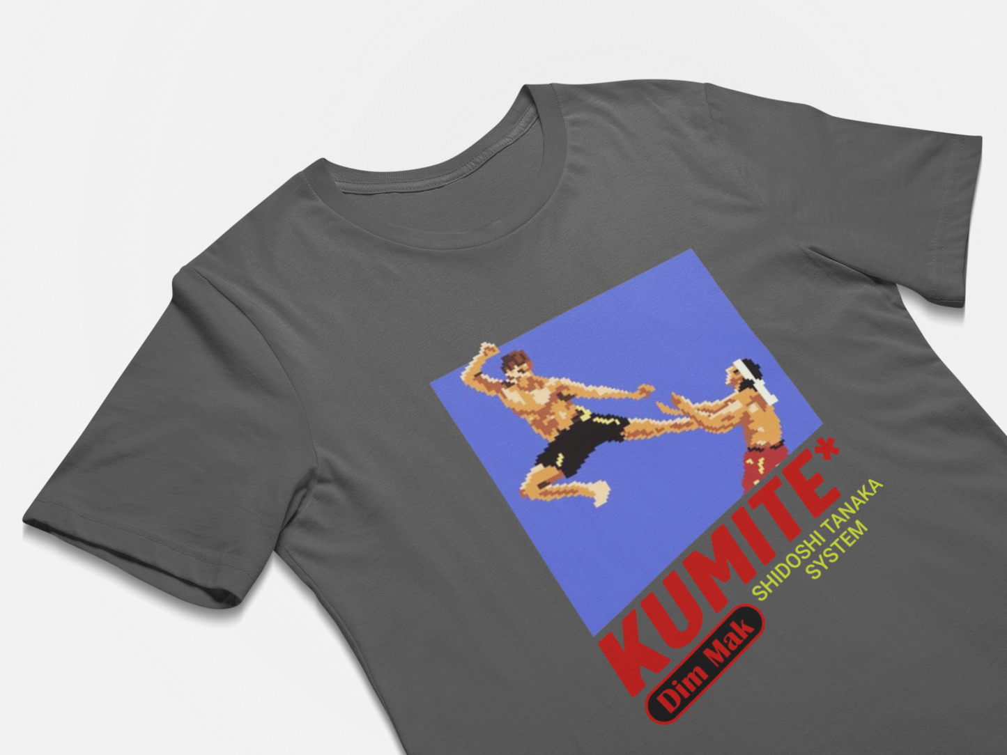 Blood Sport Kumite - Nintendo Game Style Logo
