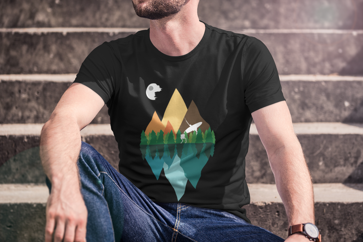 Star Wars Endor T-Shirt Ewok Planet Return of the Jedi