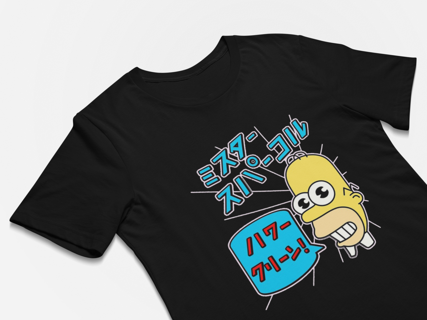 Mr Sparkle Homer Simpson Japanese Commercial Shirt