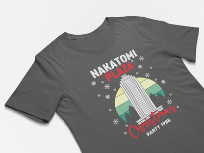 Nakatomi Plaza Christmas Party - Die Hard Movie T-Shirt