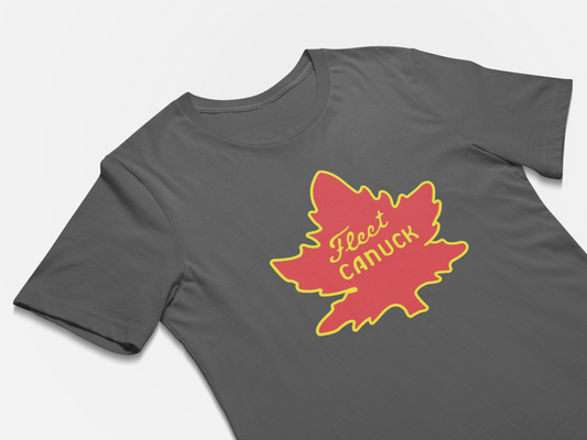 Pilot T-Shirts Fleet Canuck Retro Aircraft Logo