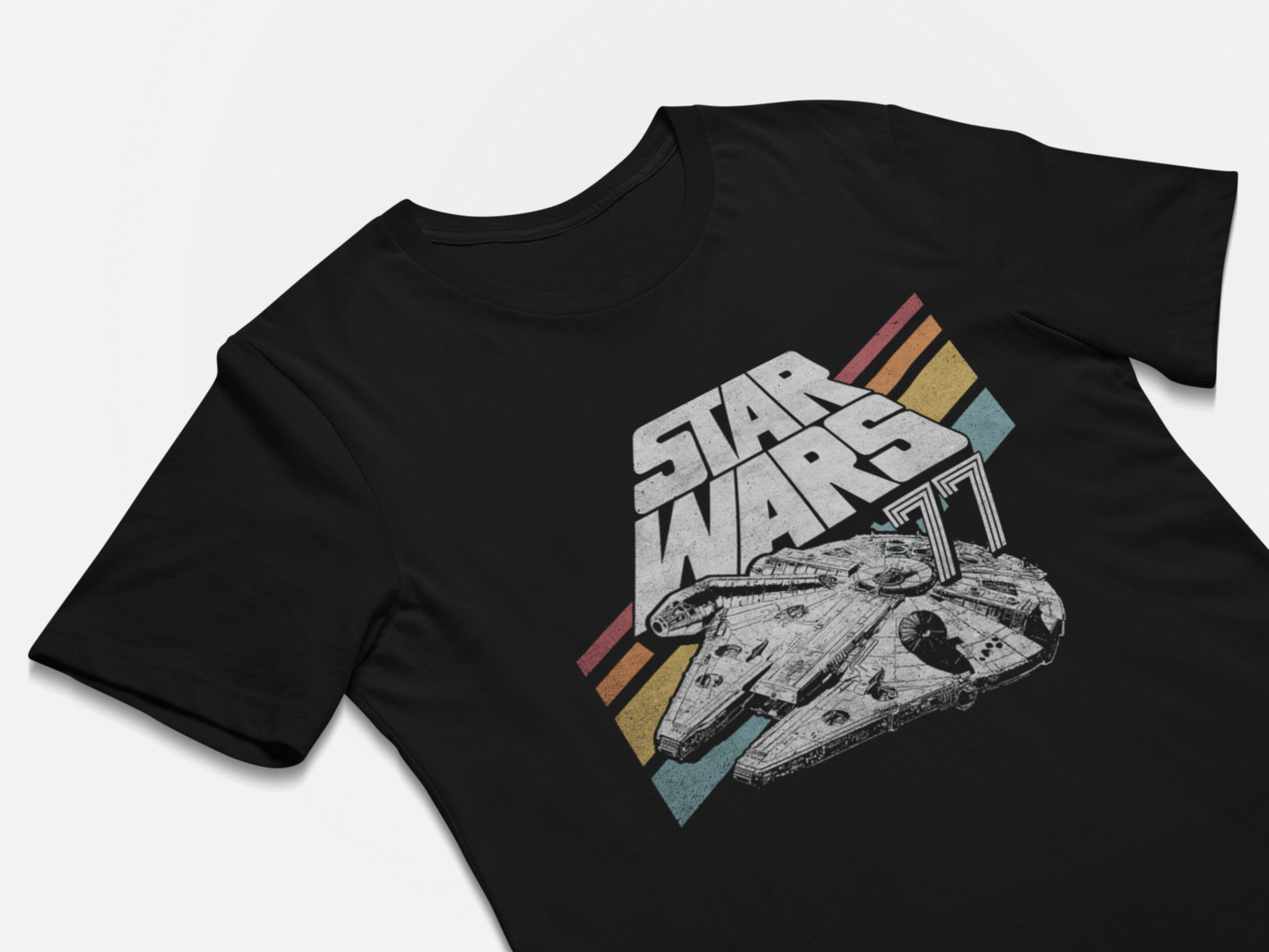 Star Wars T-Shirts  Millenium Falcon 1977 T-Shirt