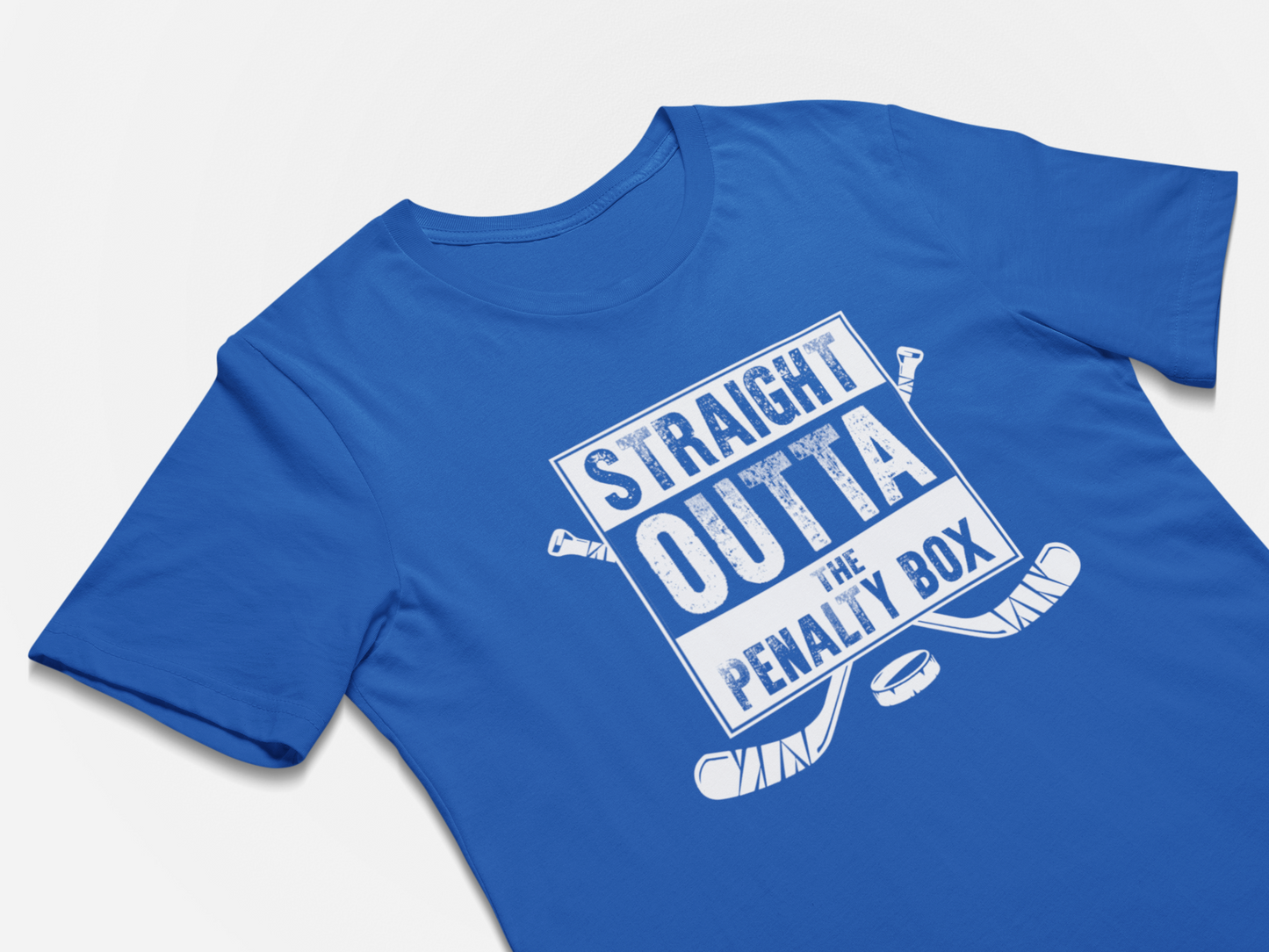 Straight Outta The Penalty Box - Funny Hockey Shirt