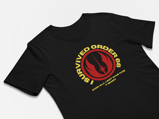 I Survived Order 66 - Funny Jedi Shirt