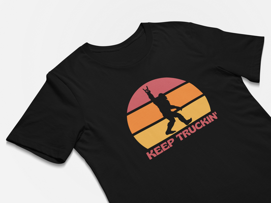 Keep Trucking Sasquatch T-Shirts