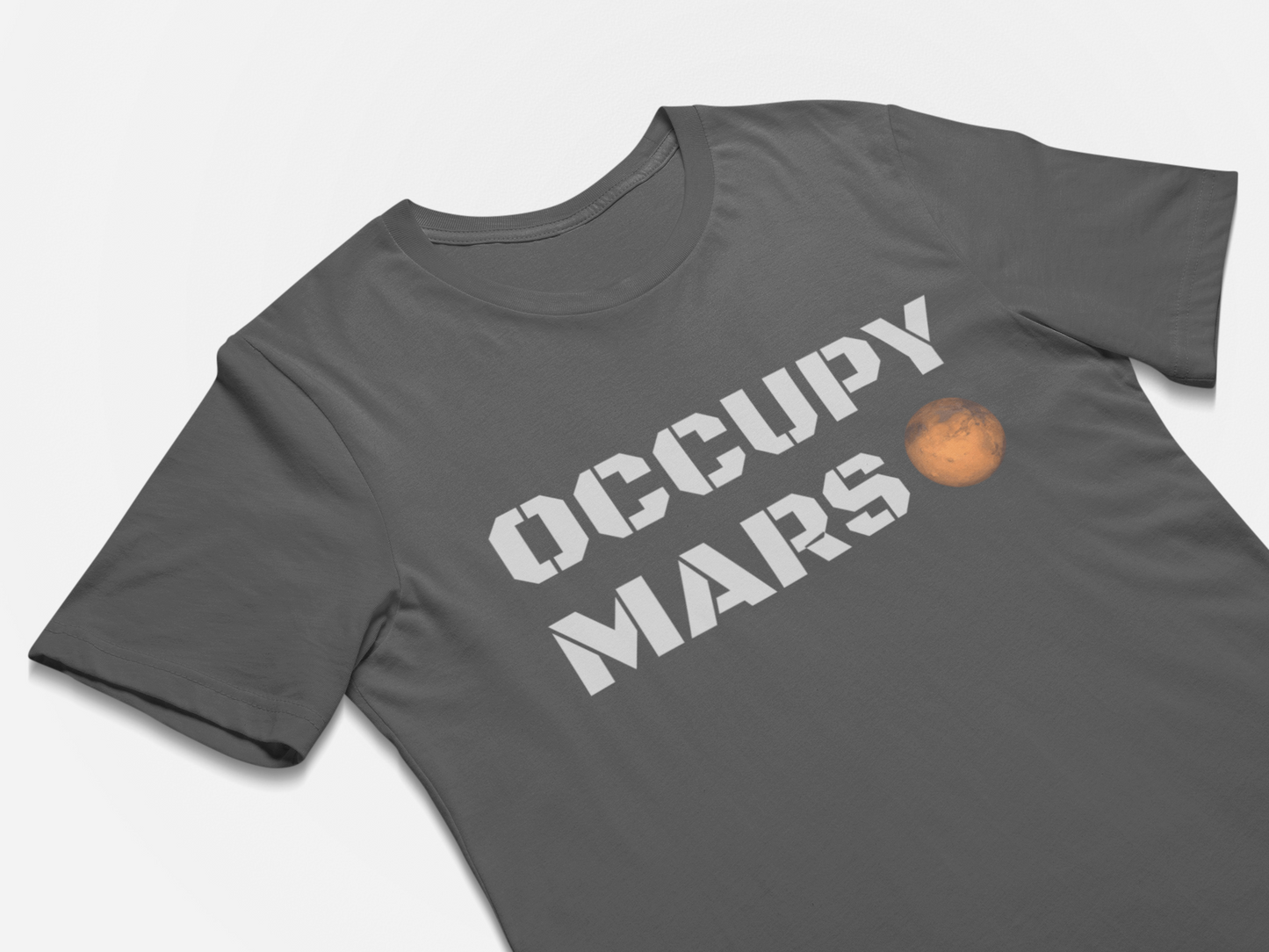 Occupy Mars Funny Elon Musk Space X Tshirt