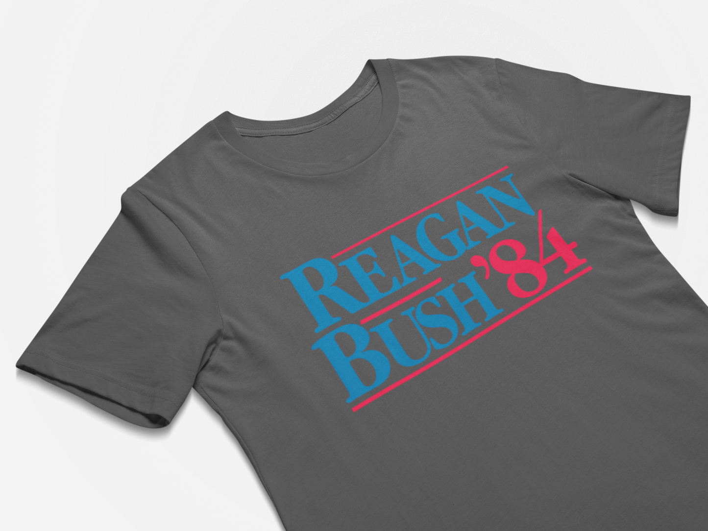 Reagan Bush 84 Presidential Campaign T-Shirt  American Politics
