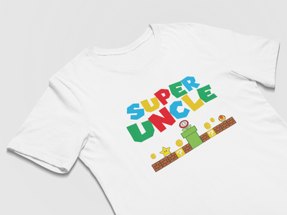 Super Uncle - Mario Style T-Shirt