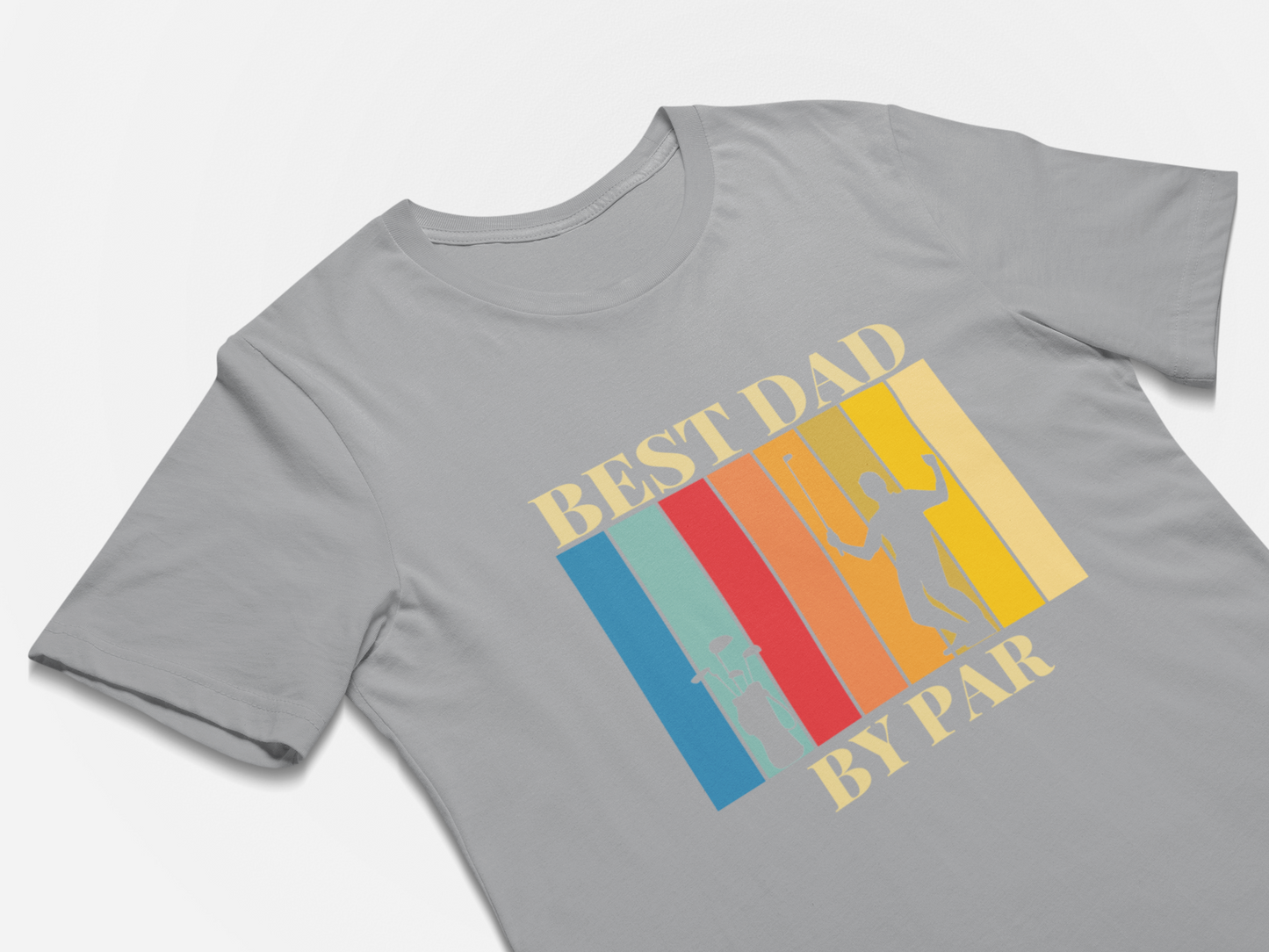 Best Dad By Par Fathers Day Golf Shirt