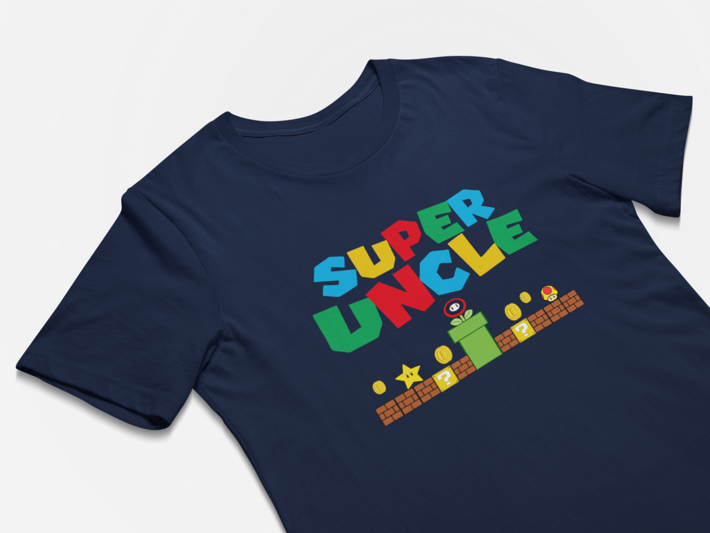 Super Uncle - Mario Style T-Shirt