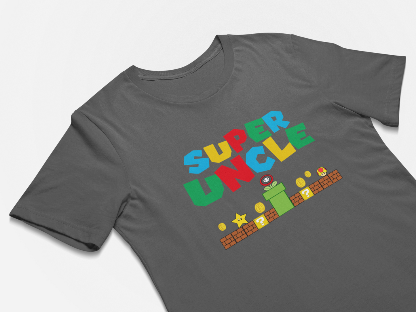 Super Uncle - Mario Style T-Shirt