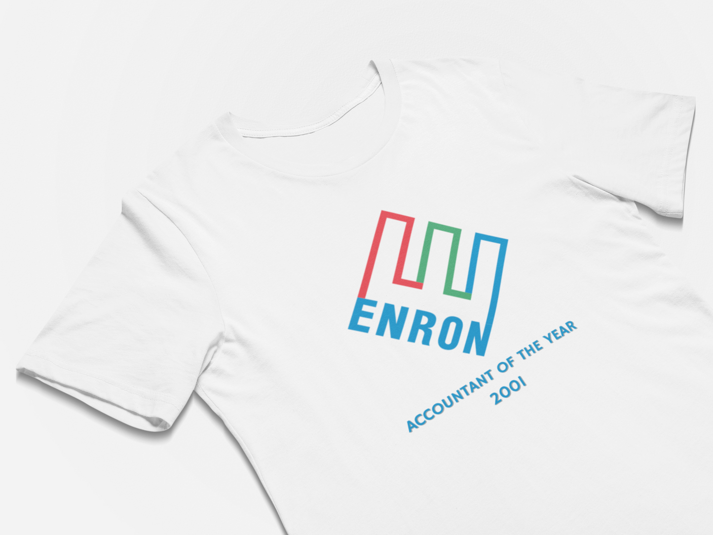 Enron Accountant of the Year 2001 - Fun Accountant T-Shirts