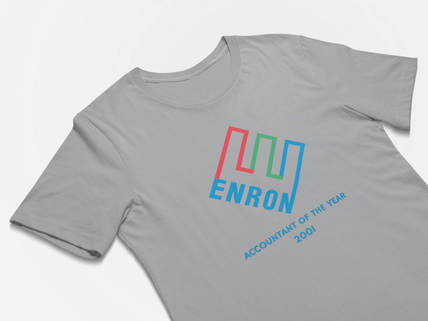 Enron Accountant of the Year 2001 - Fun Accountant T-Shirts