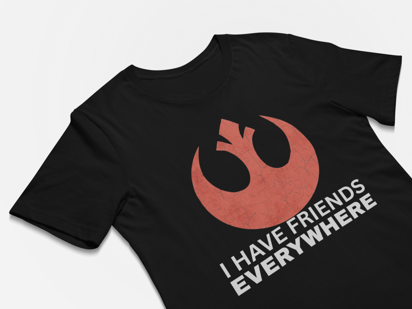 Andor I Have Friends Everywhere Rebel Alliance Star Wars T-Shirt