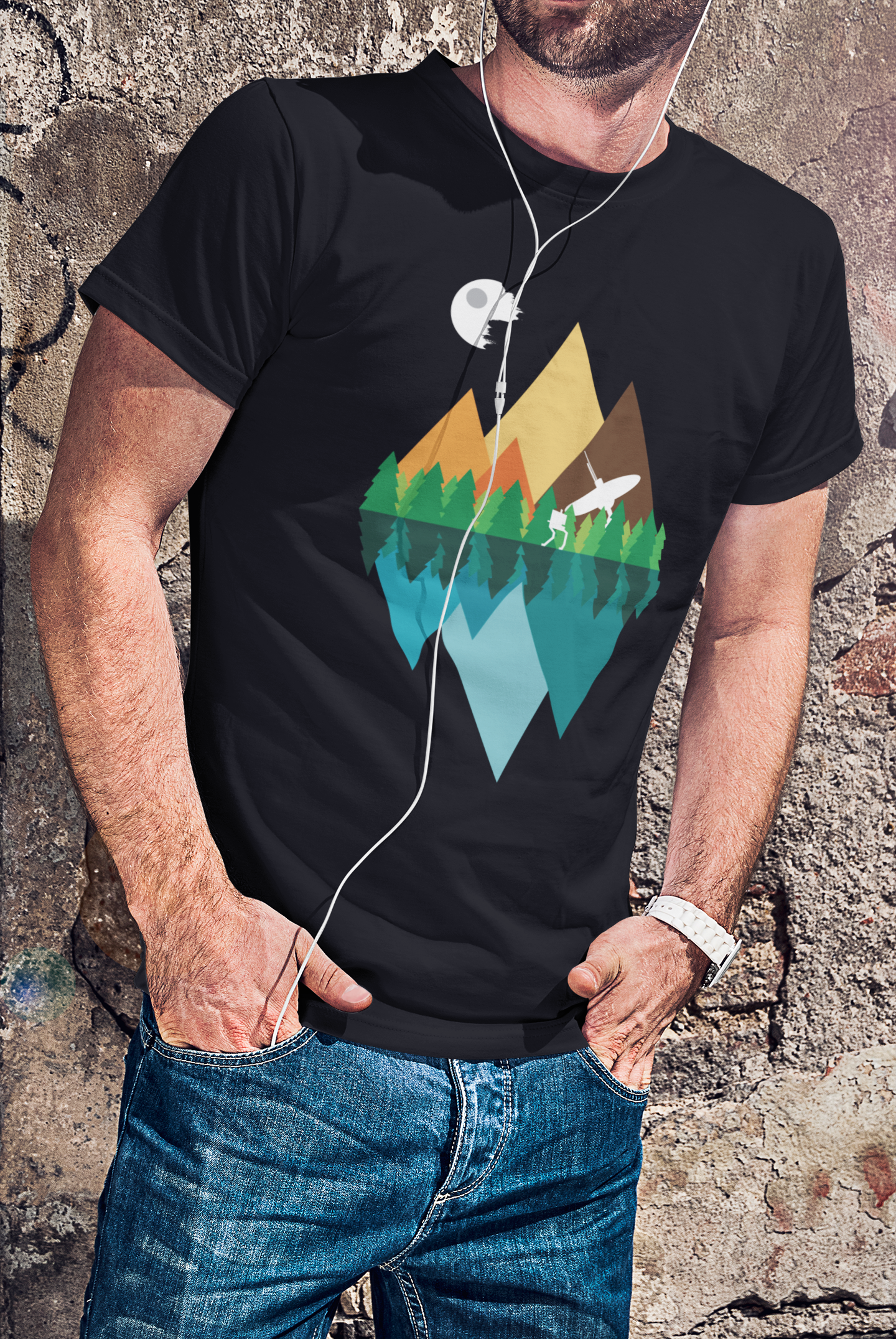 Star Wars Endor T-Shirt Ewok Planet Return of the Jedi
