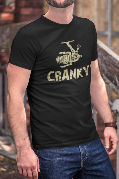 Cranky Fisherman Sweatshirt Gift Father's Day, Fishing Lover Shirt, Father's Day Gift, Funny Fisherman Sweatshirts, Fishing Dad Gift,