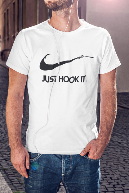 Just Hook It Funny Fishing Shirt, Father's Day Shirt Fishing, Funny, Fishing Shirts, Just Hook It, T-shirts ,Fisherman Shirts