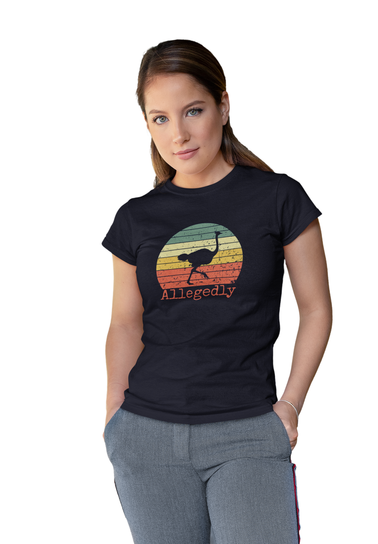 Allegedly Ostrich Shirt Letterkenny Ostrich Story Funny Tee Gift Mens Humour