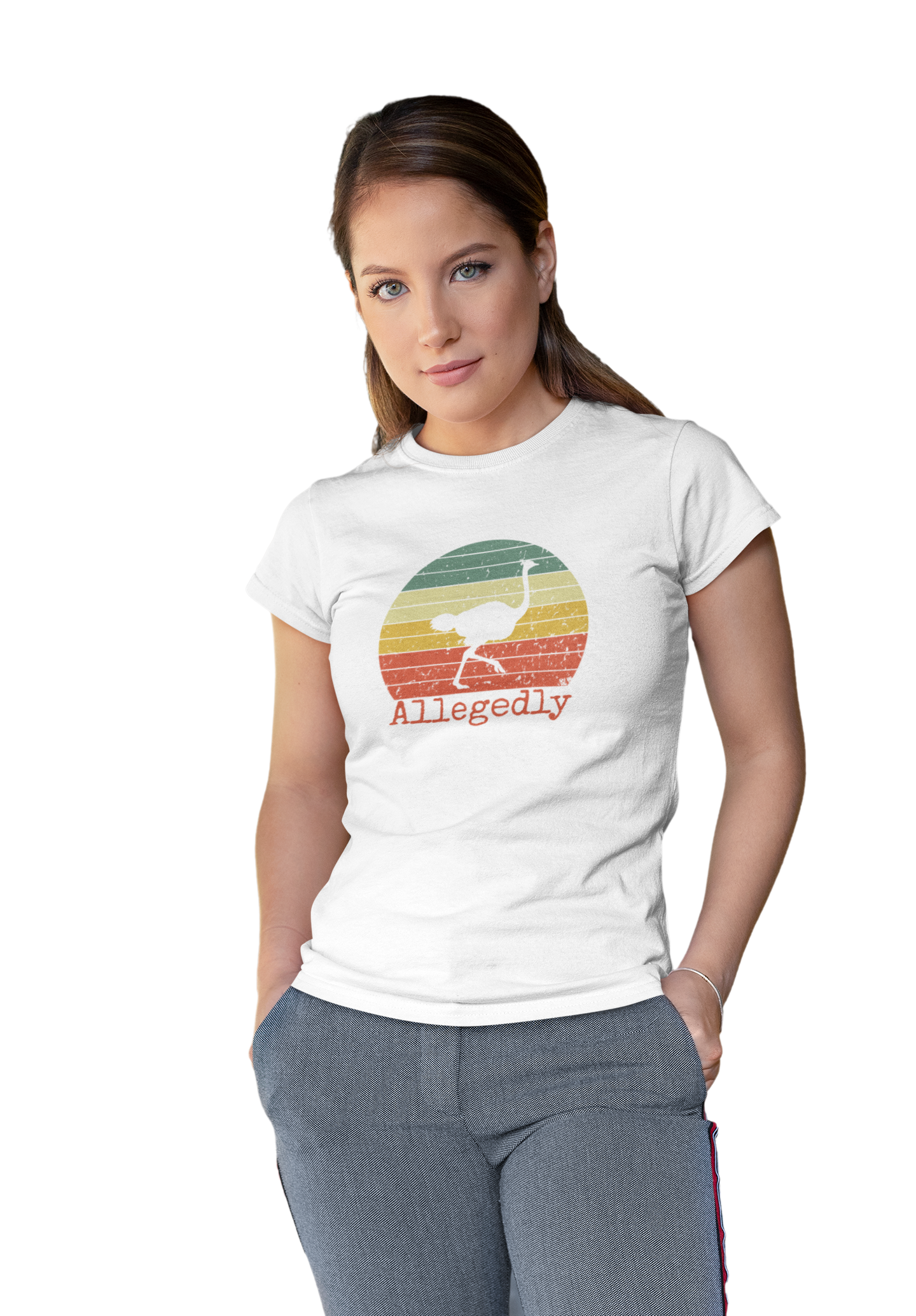 Allegedly Ostrich Shirt Letterkenny Ostrich Story Funny Tee Gift Mens Humour