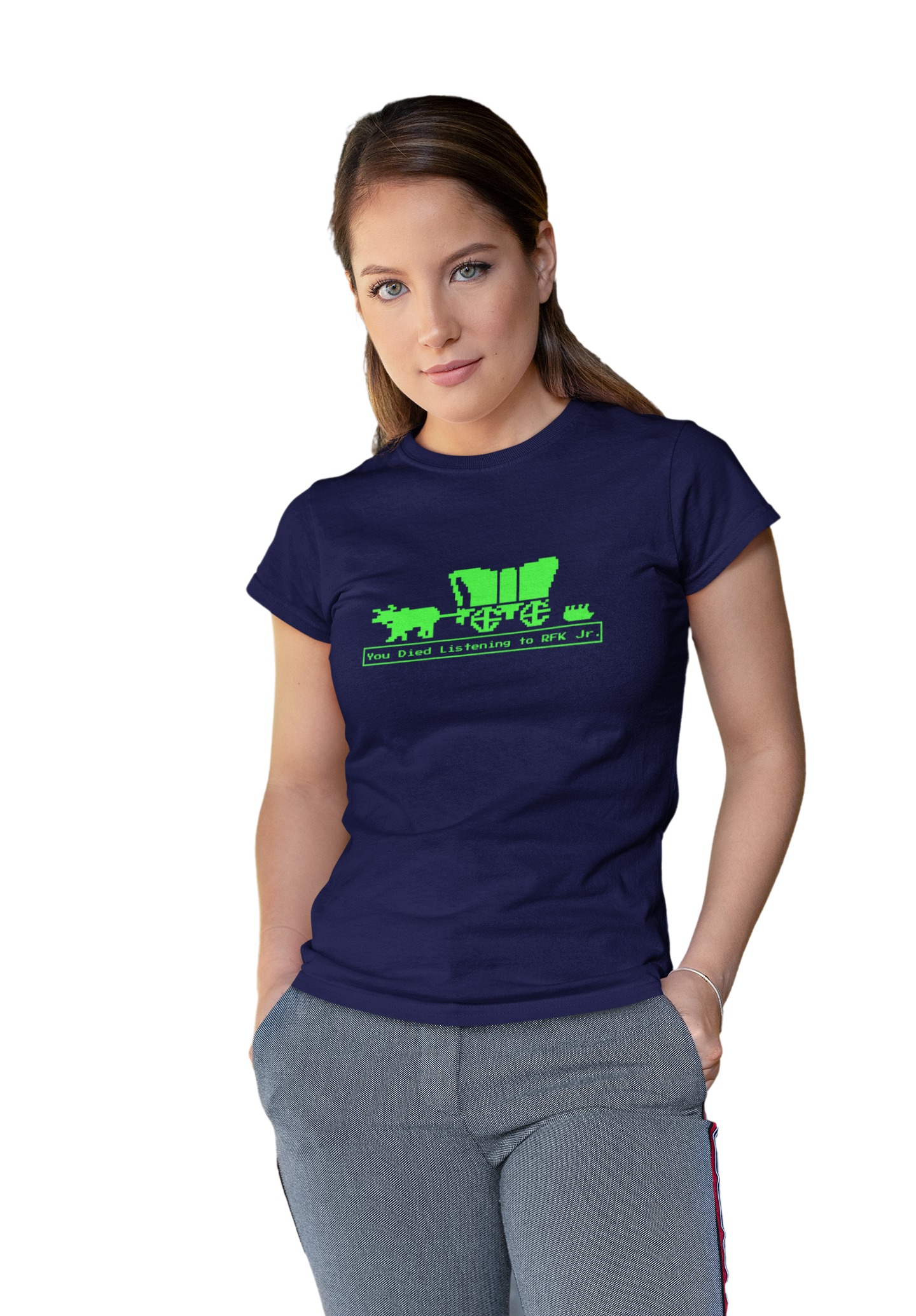 Oregon Trail Funny Tee Anti RFK Jr Bear Central Park Story Anti Trump T-Shirt